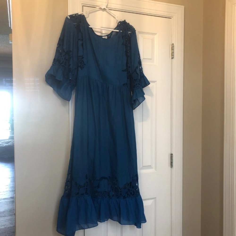 Blue Midi Dress